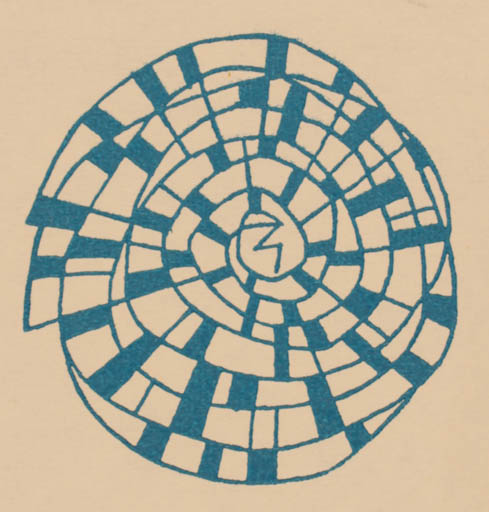 Exlibris by Italio Zetti from Italy for Italio Zetti - Abstract 